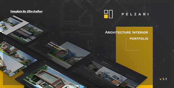 Pelazri  - Creative  Architecture Interior  Portfolio Template